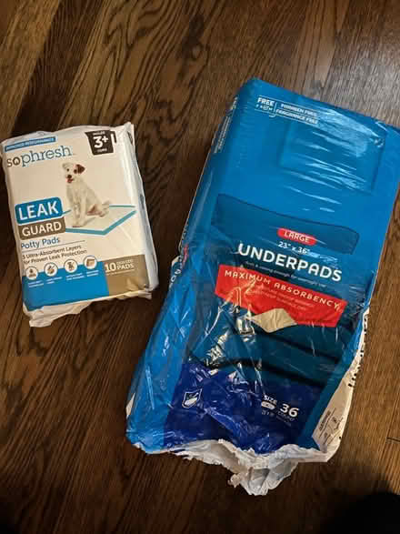 Photo of free Puppy potty pads (Pease) #1