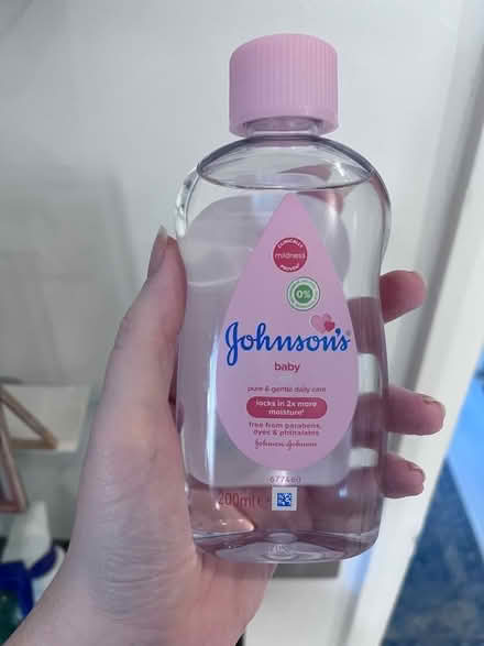 Photo of free Johnson’s baby oil (Leatherhead KT22) #1