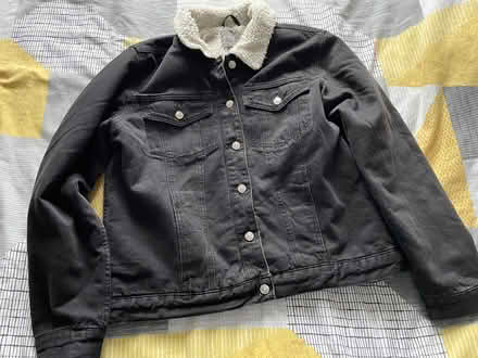 Photo of free Size 16 denim coat in vgc (Thringstone LE67) #1