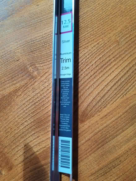 Photo of free Topps Tiles Straight Edge Tile Trim (Fishbourne PO19) #1