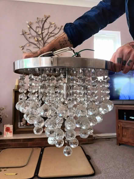 Photo of free Non working crystal light (BR3, Park Langley) #2
