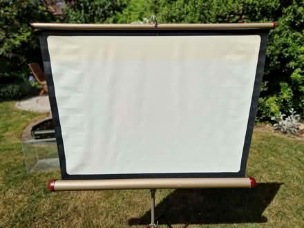 Photo of free Film Projector Screen (Arborfield Garrison RG2) #2