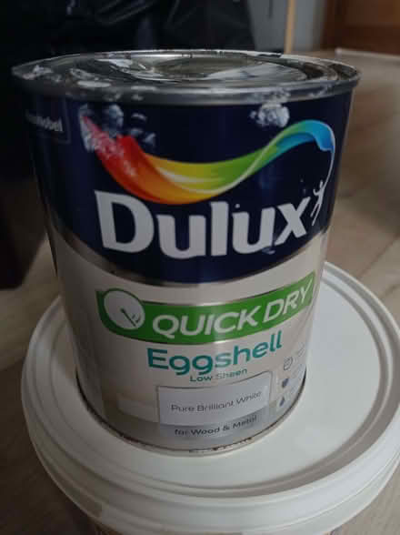 Photo of free White emulsion paint, matt varnish, white eggshell, paint re (Chippenham SN15) #2