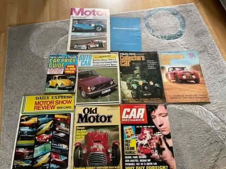 Photo of free Old car magazines (Hatch Warren RG22) #1
