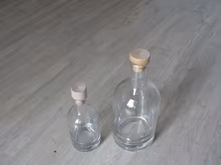 Photo of free Glass bottles with cork stoppers (Oakwood Park EN2) #1