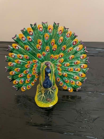 Photo of free Metal Peacock Ornament (Thurrock SS17) #1
