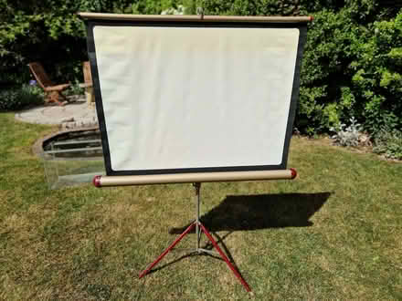 Photo of free Film Projector Screen (Arborfield Garrison RG2) #1