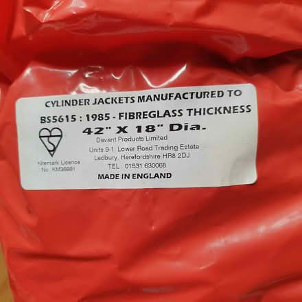 Photo of free hot cylinder tank jacket (seaton EX12) #1