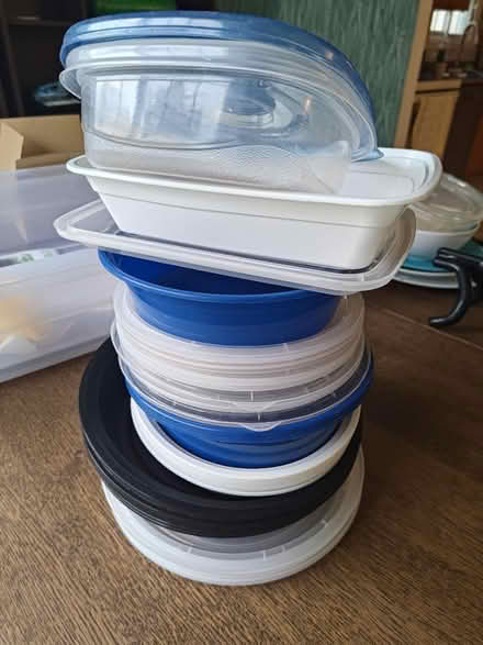 Photo of free Tupperware and takeout boxes (Foster Farm) #2