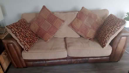 Photo of free Sofa with 5 matching cushions (Bonnyrigg EH19) #4