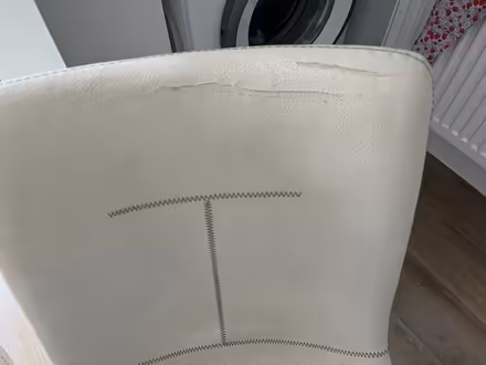 Photo of free Two faux leather dining chairs (Ensleigh) #4