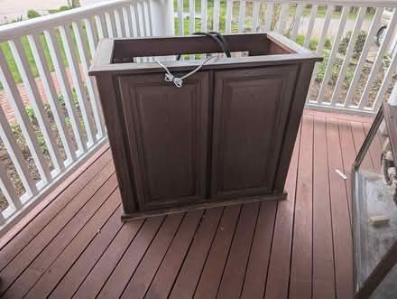 Photo of free 55 gallon fish tank with stand (exeter nh) #1