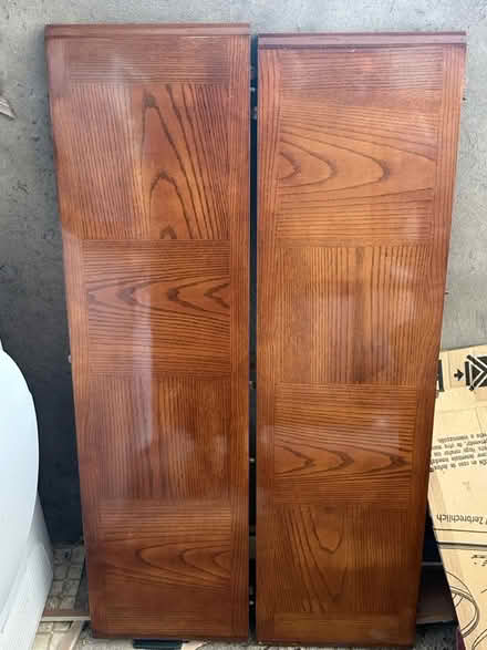 Photo of free Dining table and 5 oak chairs (Lurgan) #3
