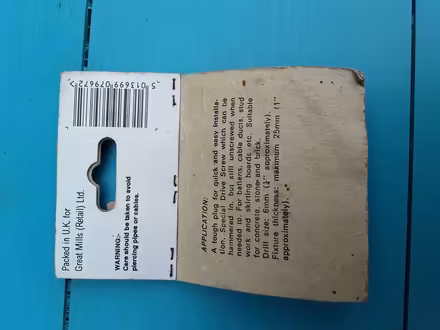 Photo of free Wall Fixings (Far Bletchley MK3) #3