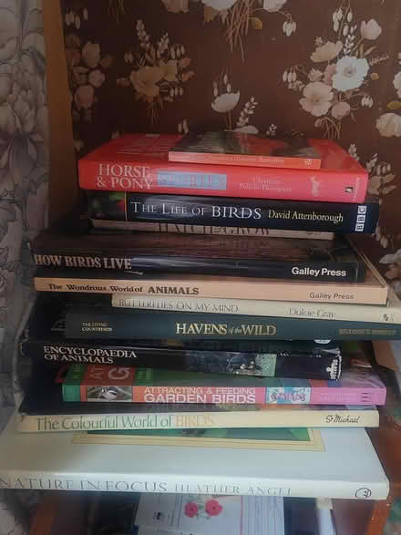 Photo of free 13 nature/wildlife books (Whittlesey) #1