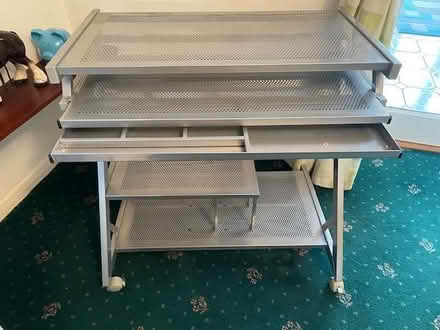 Photo of free metal computer desk (Tideswell SK17) #2