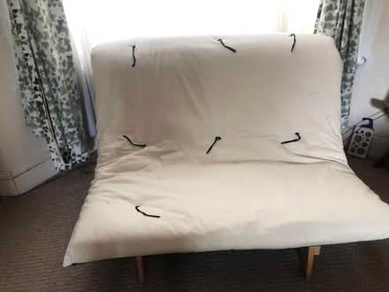 Photo of free Queen size futon sofabed (Brixton) #4