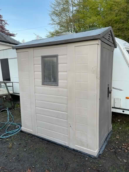 Photo of free Small keter shed in need of tlc (Stirling FK7) #1