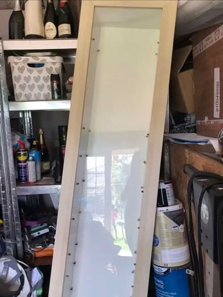 Photo of free Large glass wall cabinet (RM12, Hornchurch) #1