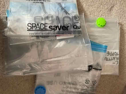 Photo of free Vacuum storage bags (Great Maplestead CO9) #1