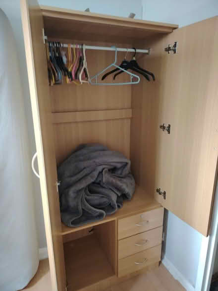 Photo of free Two door wardrobe (Letchworth) #2
