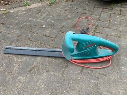 Photo of free Bosch hedge trimmer not working (Norton Lees S8) #1