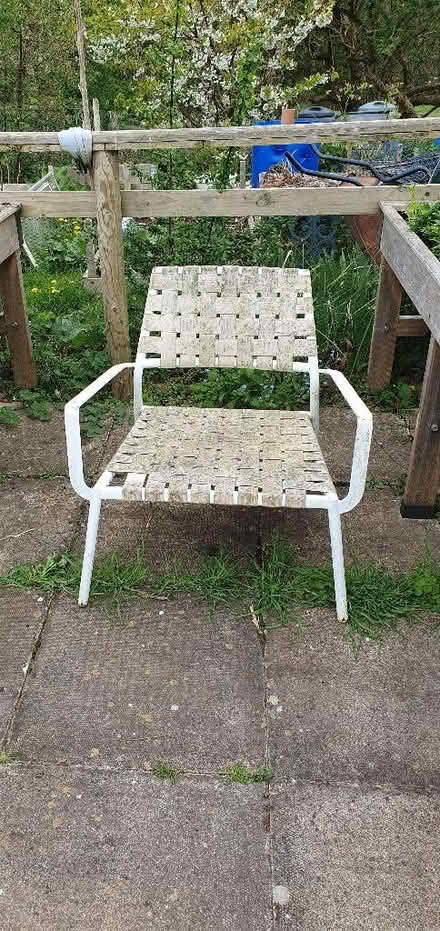 Photo of free x2 Supersized Garden Chairs (St Asaph LL17) #1