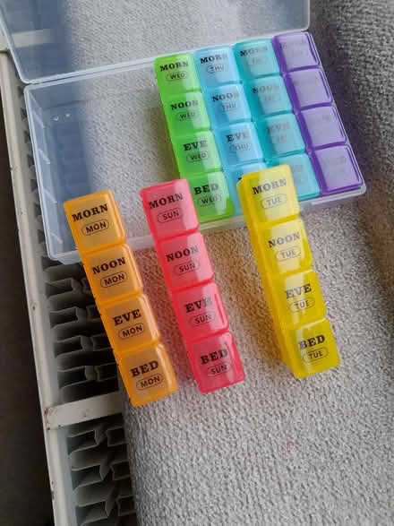 Photo of free Pill box, medications for a week. (Vole TA9) #1