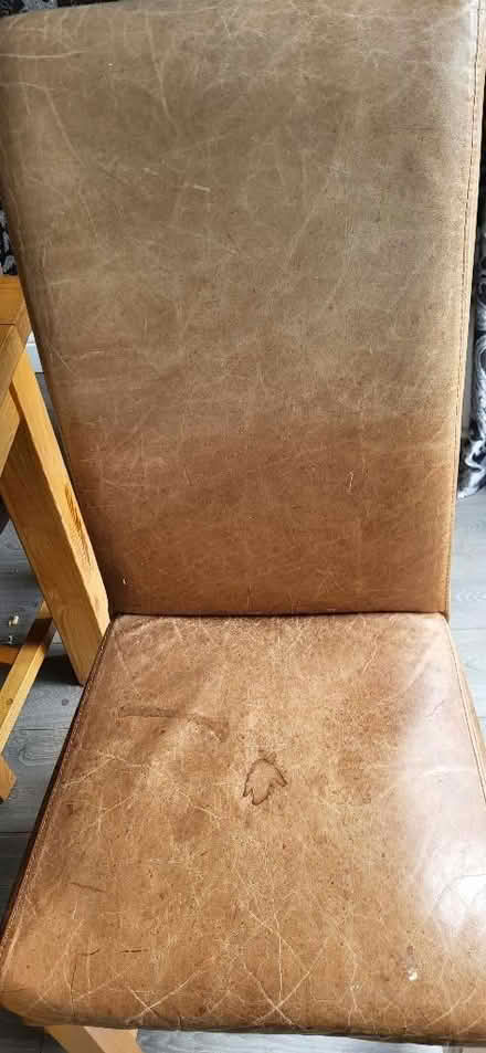 Photo of free 5 solid chairs (Huyton Quarry L36) #4