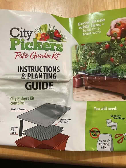 Photo of free City Pickers Patio Garden Kit (Eastlake) #2