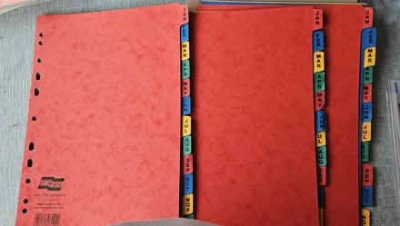Photo of free Subject Dividers (Elmdon Heath B91) #2