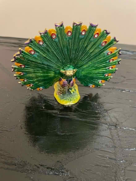 Photo of free Metal Peacock Ornament (Thurrock SS17) #2