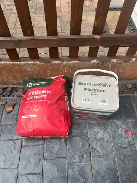 Photo of free Bag of cement + easy joint platinum (Nantwich) #1