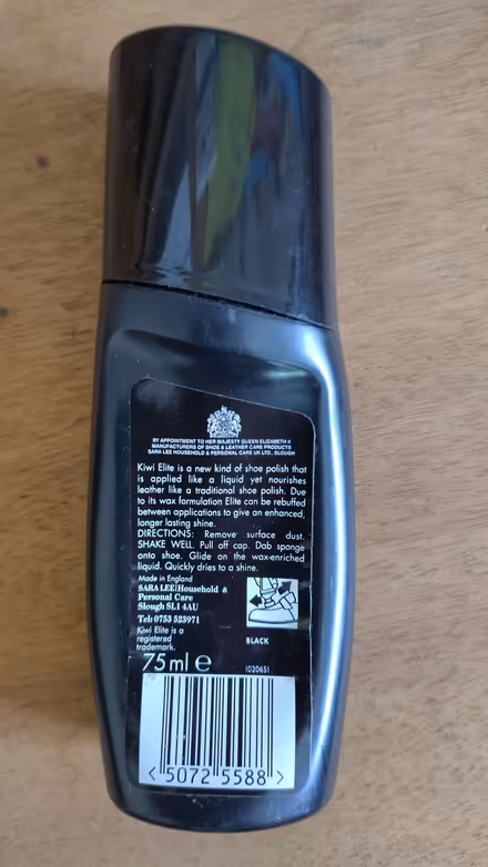 Photo of free Black shoe polish (Slinfold RH13) #2