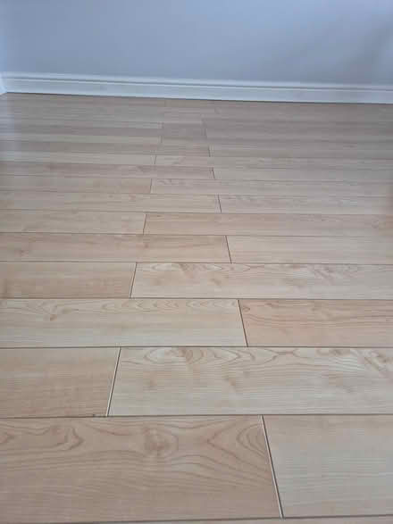 Photo of free Pale wood effect laminate flooring (Stoke On Trent ST6 8GE) #2