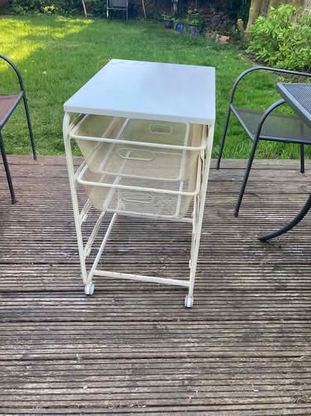 Photo of free Ikea metal storage trolley (Loughton IG10) #3