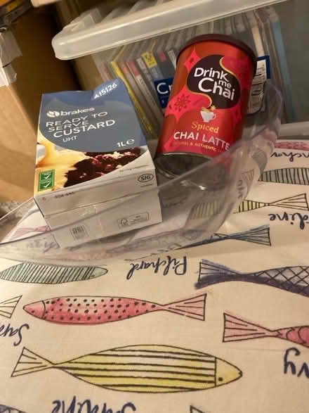 Photo of free Chai latte, Custard and Mixing Bowl (CT11) #2