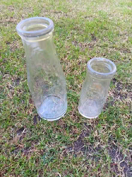 Photo of free Old glass Jobs milk bottles (Fords Farm RG30) #1