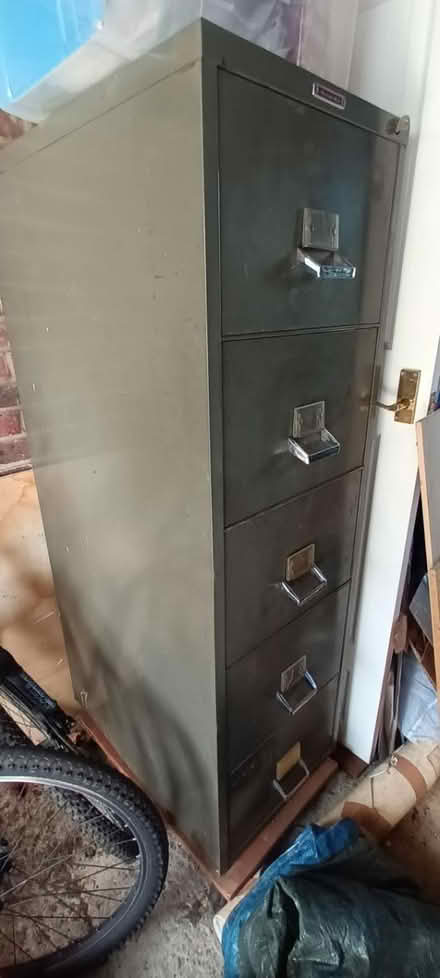 Photo of free Old Remington rand file cabinet (West Malling) #4