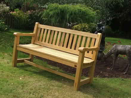 Photo of Traditional Wooden Bench (Reigate RH2) #1