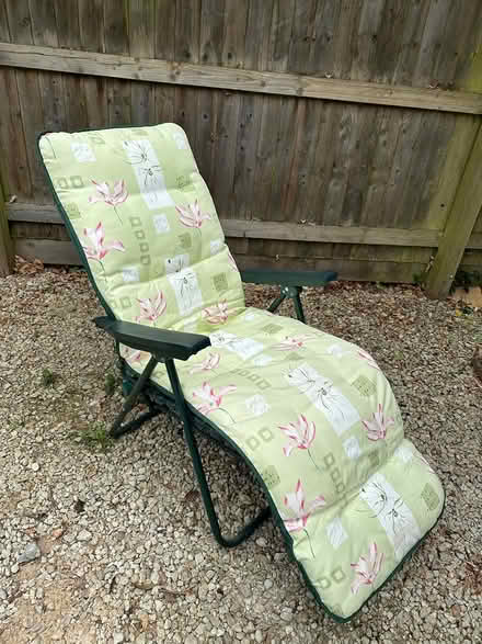 Photo of free Reclining garden chair (Purton) #1