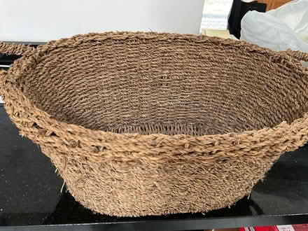 Photo of free Sturdy Wicker Basket (Waverton CH3) #2