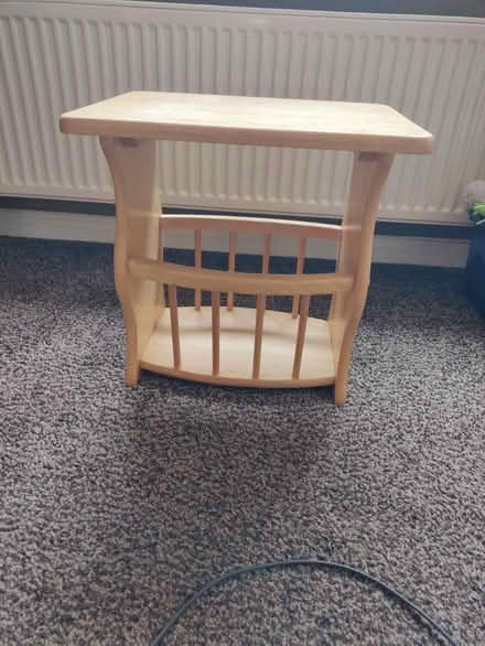 Photo of free Magazine rack table (Stonehouse) #1