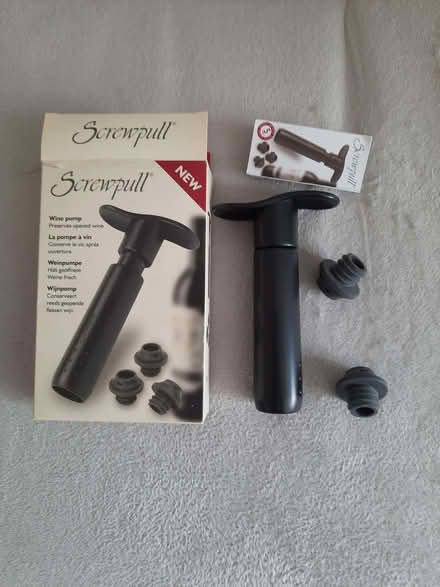 Photo of free Wine pump set (Butetown CF10) #1