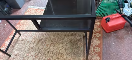 Photo of free IKEA metal desk (Dromore, BT25) #2
