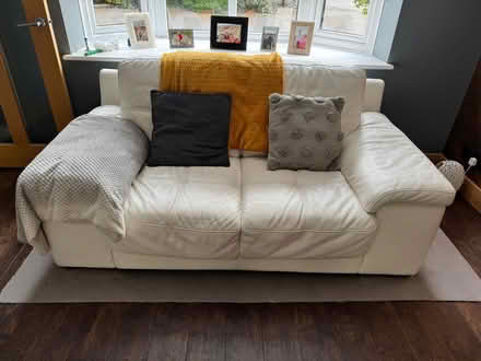 Photo of free One 3 seater, one two seater and one footstool. (Biddulph ST8) #1