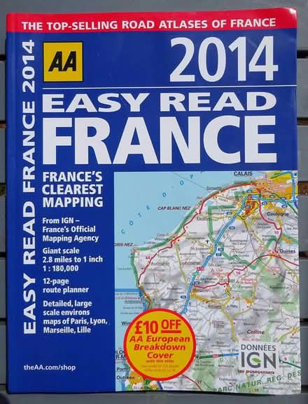 Photo of free Road Atlas - FRANCE (OX14 3) #2