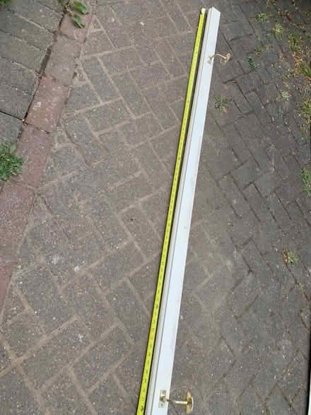 Photo of free Cream 3m handrail with gold brackets (Norton Lees S8) #1