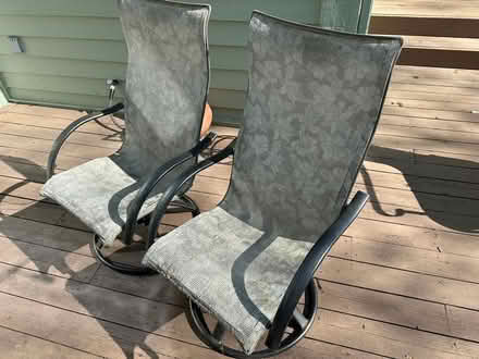 Photo of free Rocking lawn/patio chairs (Maple Grove) #1