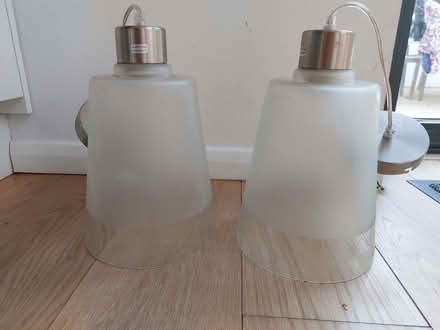 Photo of free Glass Ceiling pendants x 2 (South Ascot SL5) #1